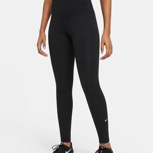 Nike One Women's Mid-Rise Leggings (Size: Small Short)